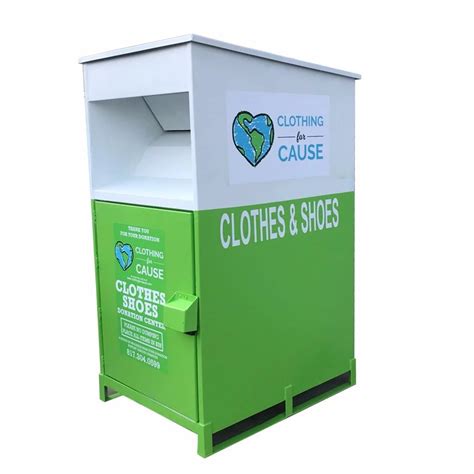 Clothing drop bins near me - Contact a location near you for products or services. Clothing donation drop bins are receptacles located in public places that allow individuals to donate unwanted clothing items. By donating your gently used clothing to these bins, you can help those in need while also helping the environment. Here are some frequently asked questions about ... 